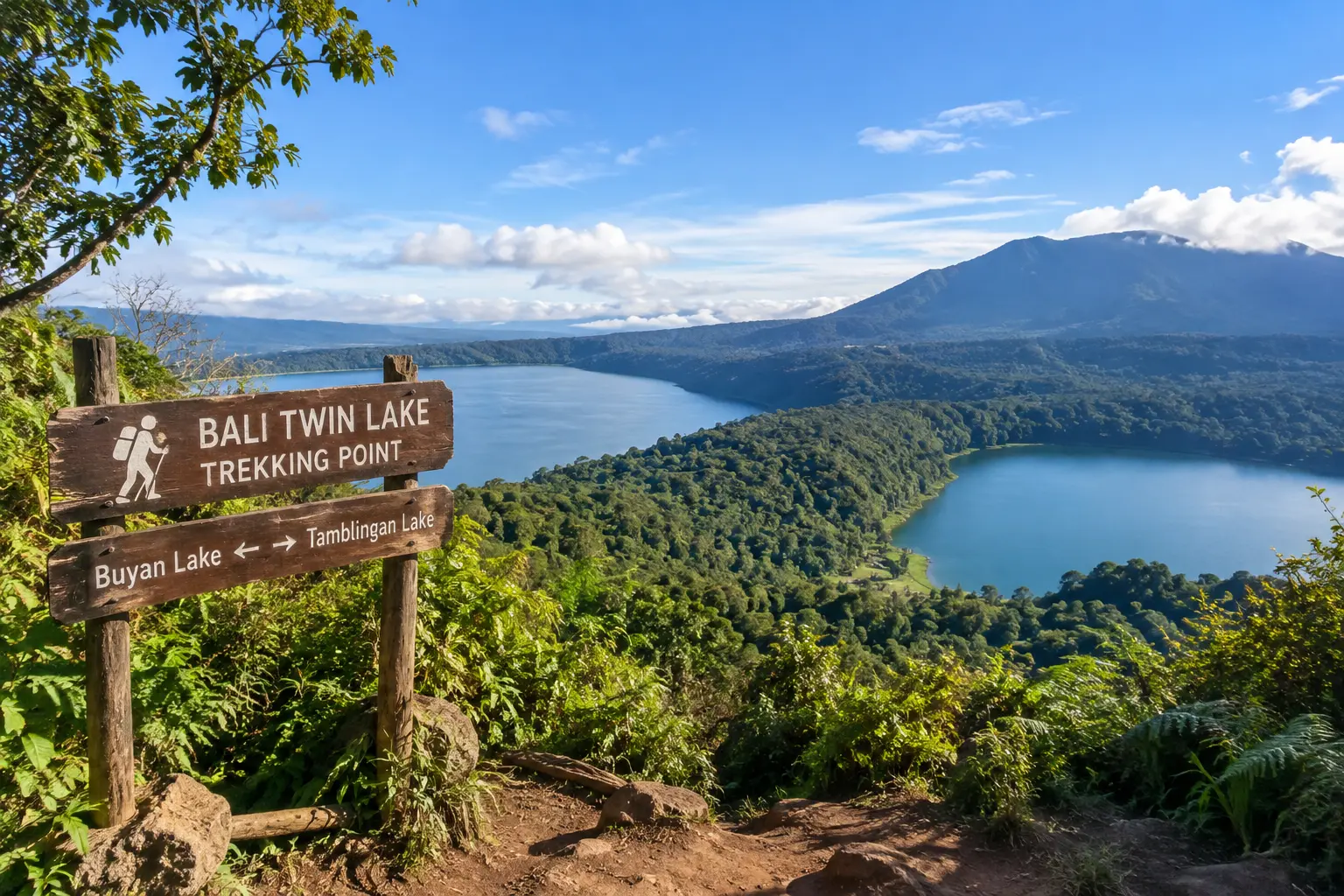 Bali Twin Lake Trekking Point